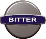 Le sigle bitter logo BITTER  , emblème de bitter en france