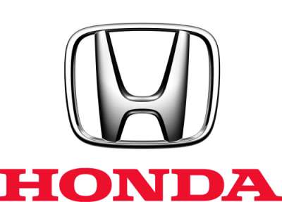 Le sigle honda logo HONDA  , emblème de honda en france