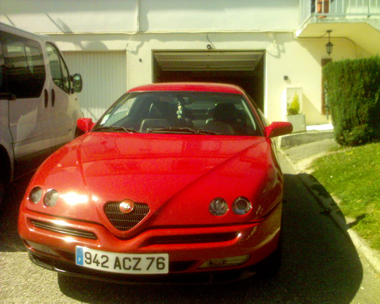 Alfa Romeo GTV v6 2l turbo Rouge Essence occasion france de NORMANDIE