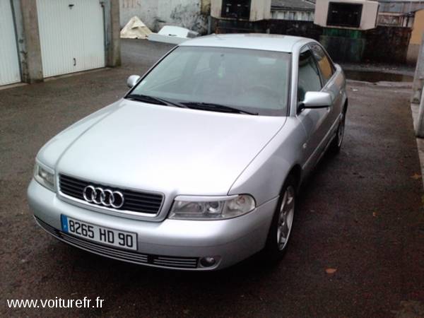 Audi A4 pac plus Gris clair Diesel occasion france de FRANCHE COMTE