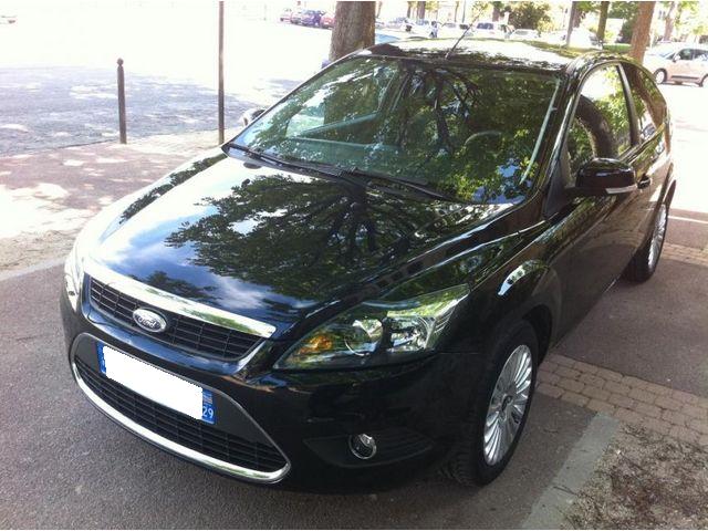 Ford Focus II 1.6 TDCI 90 TITANIUM 3P Noir Diesel occasion france de FRANCHE COMTE