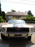 Ford Mustang occasion Blanche - 20869