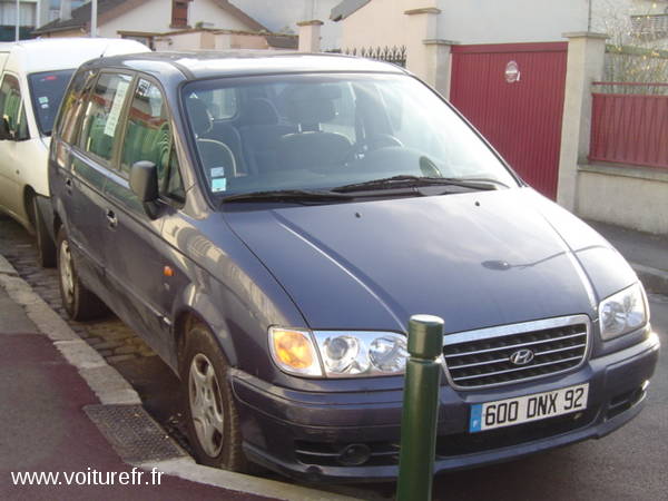 HYUNDAI Trajet CRDI Monospace Bleu 2003 Diesel Voiture occasion de Particulier   7500 ?, annonce auto gratuite ILE DE FRANCE 92 - Hauts de Seine nanterre