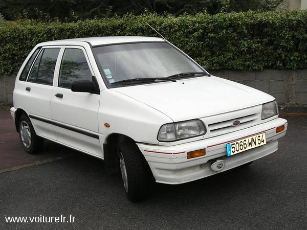 KIA Pride occasion Blanche - 15382