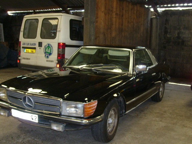 Mercedes 280 SL slc Noir Essence occasion france de NORD PAS DE CALAIS