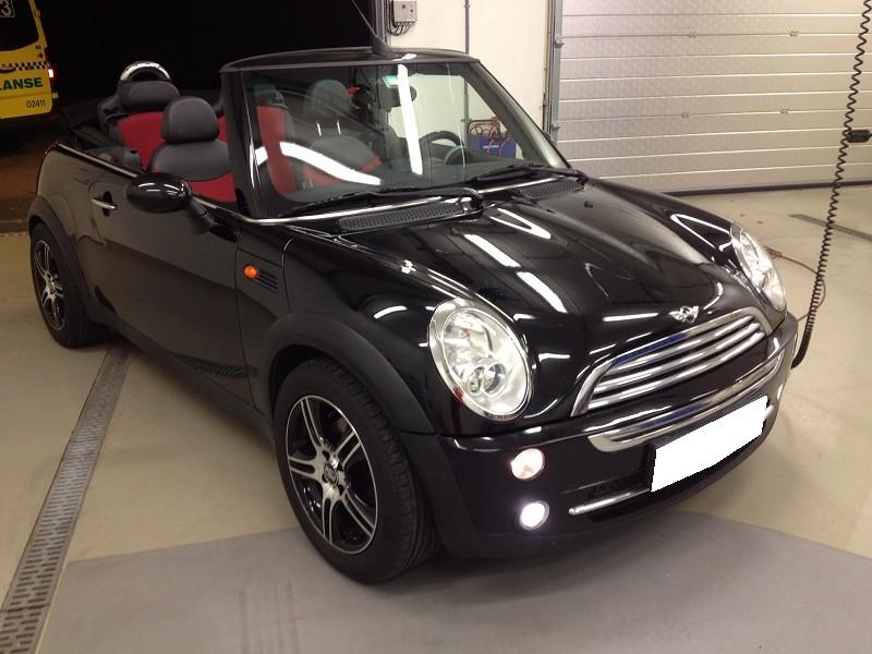 Mini Cabriolet Cooper 1.6  Noir Diesel occasion france de FRANCHE COMTE