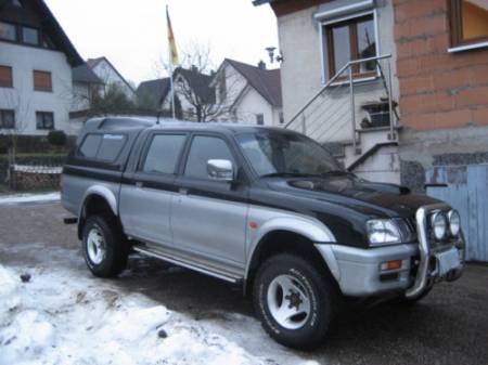 Mitsubishi L200  Noir Diesel occasion france de BOURGOGNE