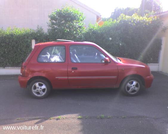 NISSAN Micra occasion Rouge - 16889