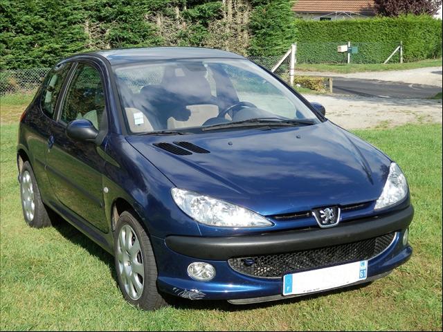 Peugeot 206 206 2.0 hdi xt premium 3p Bleu Diesel occasion france de NORD PAS DE CALAIS