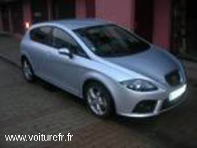 SEAT leon occasion Gris clair - 17356