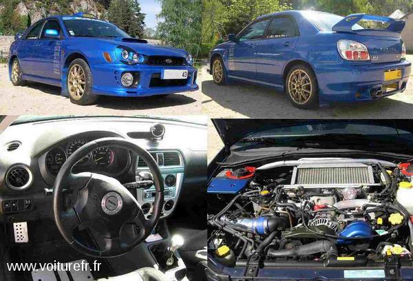 SUBARU Impreza WRX Bleu Essence occasion france de AUVERGNE