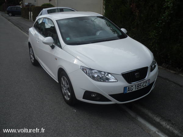 Seat Ibiza  Cabriolet Blanc 2009 Essence Voiture occasion de Particulier   12000 ?, annonce auto gratuite PICARDIE 60 - Oise margny-ls-compigne