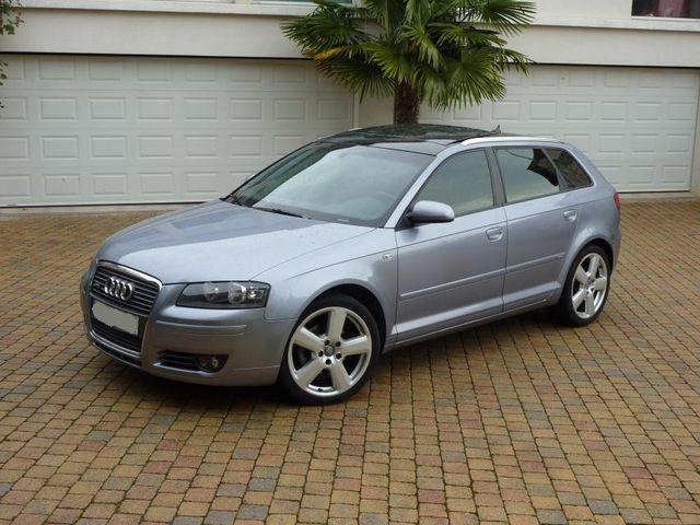 Audi A3 A3 II SPORTBACK 2.0 TDI Gris clair Diesel occasion france de POITOU CHARENTES