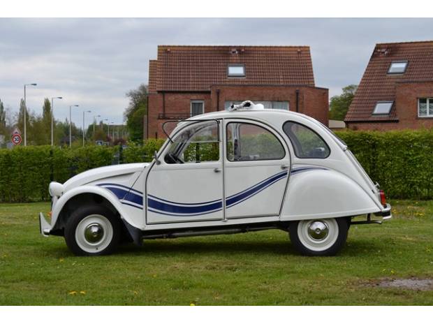 Citroen 2 cv occasion Blanche - 37697