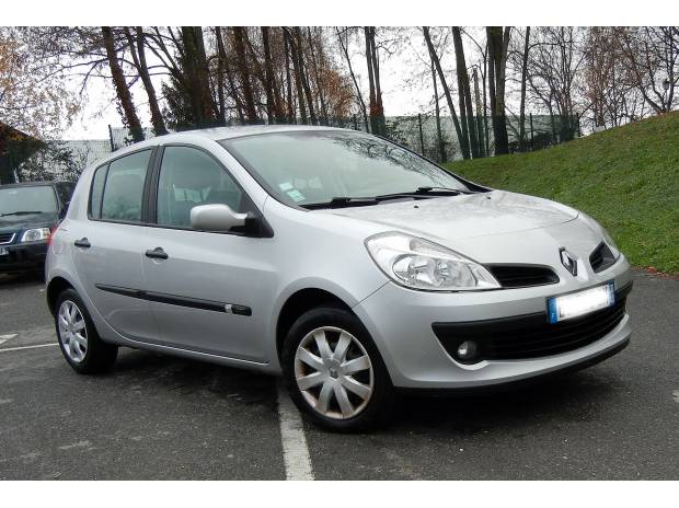 Renault Clio 3 occasion Gris clair - 37674