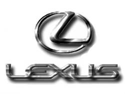 Le sigle lexus logo LEXUS  , emblème de lexus en france