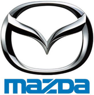 Le sigle mazda logo MAZDA  , emblème de mazda en france