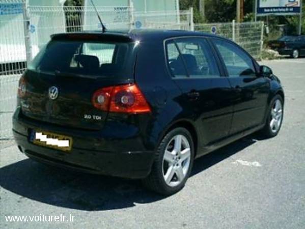 VOLKSWAGEN Golf 5 occasion Noir - 17387