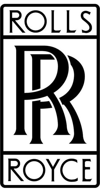 Le sigle rolls-royce logo ROLLS-ROYCE  , emblème de rolls-royce en france
