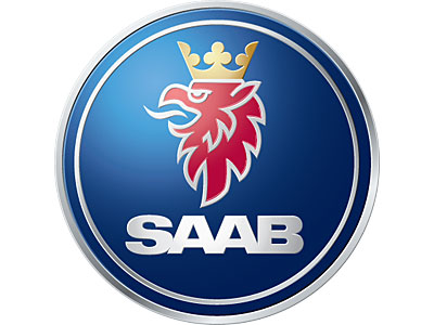 Le sigle saab logo SAAB  , emblème de saab en france