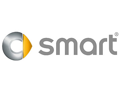 Le sigle smart logo SMART , emblème de smart en france