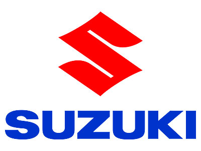 Le sigle suzuki logo SUZUKI  , emblème de suzuki en france