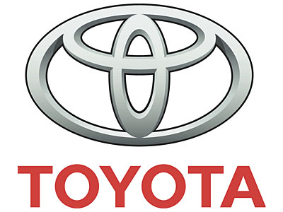 Le sigle toyota logo TOYOTA  , emblème de toyota en france